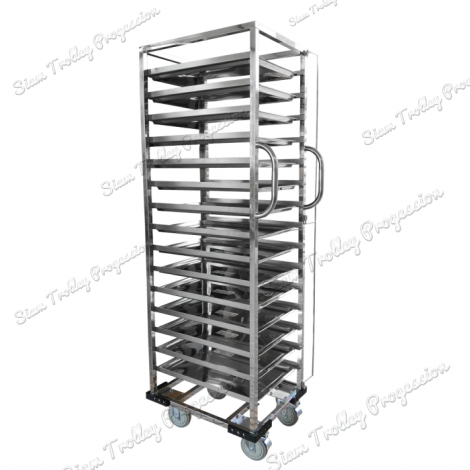 Stainless Steel Bakery  Rack Trolley  -  15 Tray"SBT-0406"