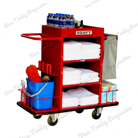 Stainless Housekeeping Carts"MTS-0511S"