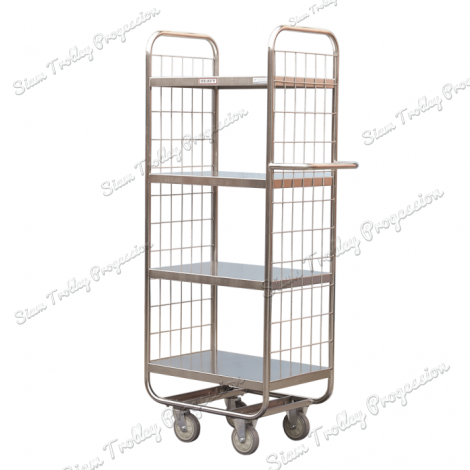 Stainless Laundry Cart"SST-0406"